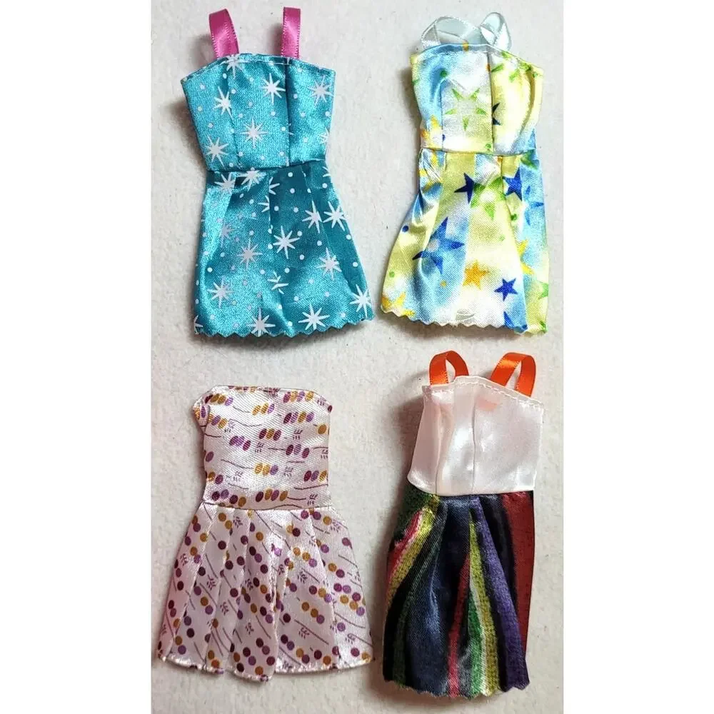 Colorful Doll Dresses Lot Fits 11.5